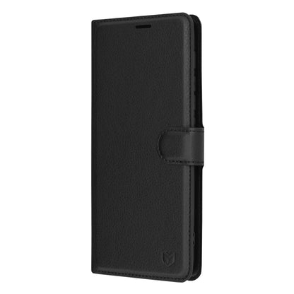 Husa pentru Motorola Moto G30 / G20 / G10, Techsuit, Leather Folio, Neagra