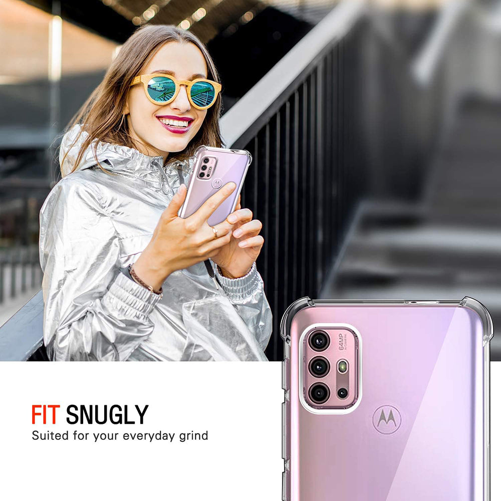 Husa pentru Motorola Moto G30 / G20 / G10, Techsuit, Shockproof Clear, Transparenta