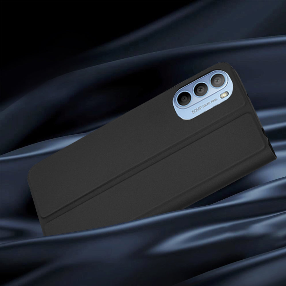 Husa pentru Motorola Moto G31 / G41, Techsuit, Magskin Book, Neagra