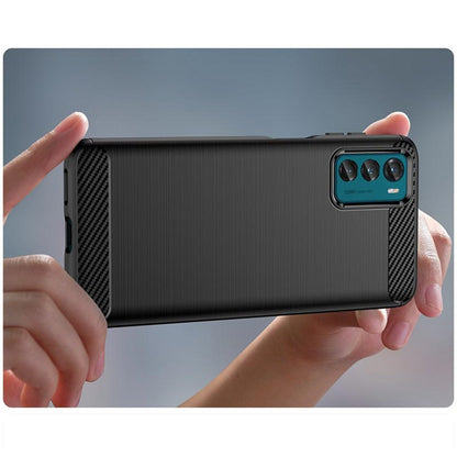 Husa pentru Motorola Moto G42, Techsuit, Carbon, Neagra