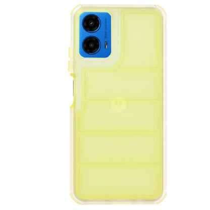 Husa pentru Motorola Moto G45 / G34, Techsuit, Wave Shield, Galbena