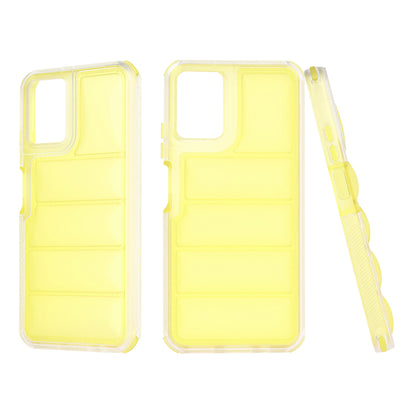 Husa pentru Motorola Moto G45 / G34, Techsuit, Wave Shield, Galbena