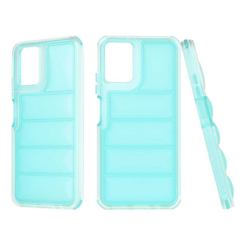 Husa pentru Motorola Moto G45 / G34, Techsuit, Wave Shield, Turcoaz