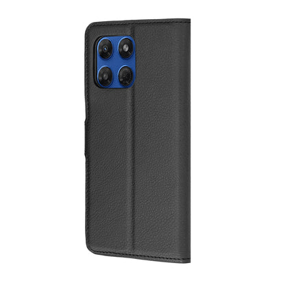 Husa pentru Motorola Moto G47 / G37 Power / G37, Techsuit, Leather Folio, Neagra