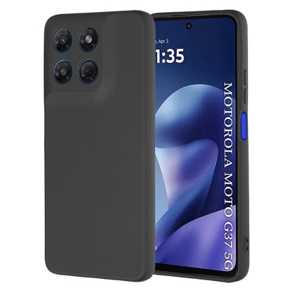 Husa pentru Motorola Moto G47 / G37 Power / G37, Techsuit, SoftFlex, Neagra