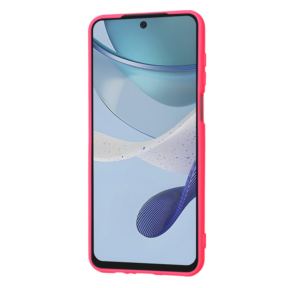 Husa pentru Motorola Moto G53, Techsuit, SoftFlex, Roz Inchis