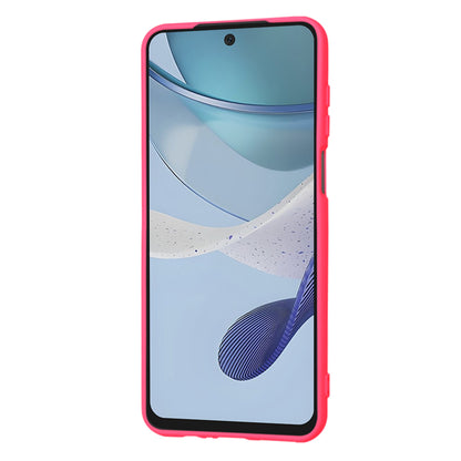 Husa pentru Motorola Moto G53, Techsuit, SoftFlex, Roz Inchis