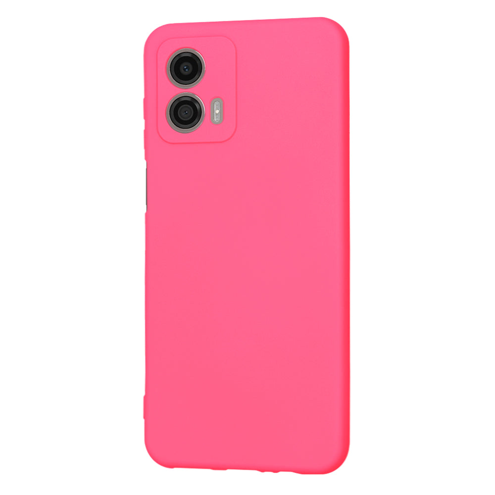 Husa pentru Motorola Moto G53, Techsuit, SoftFlex, Roz Inchis