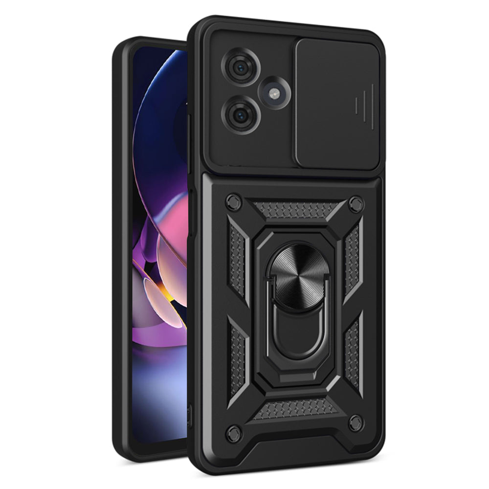 Husa pentru Motorola Moto G64 / G54 Power Edition, Techsuit, CamShield, Neagra