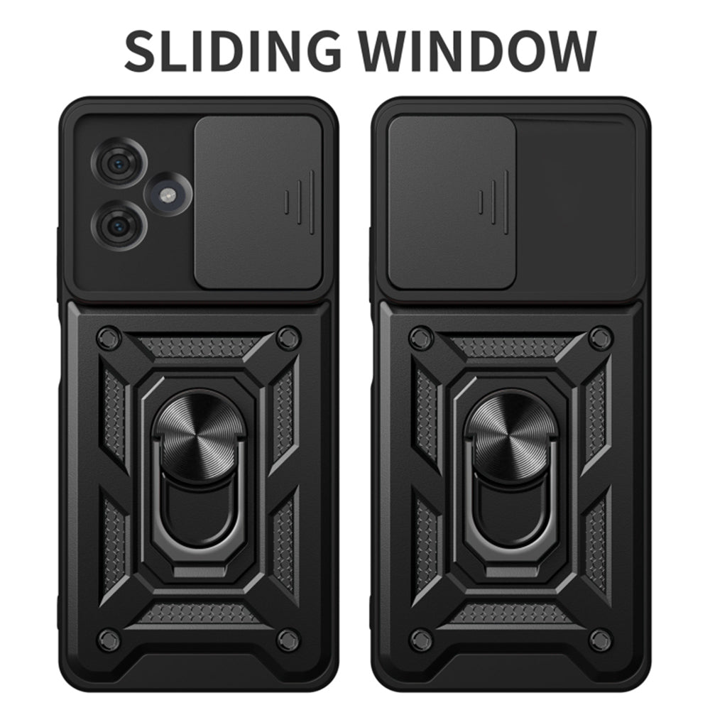 Husa pentru Motorola Moto G64 / G54 Power Edition, Techsuit, CamShield, Neagra