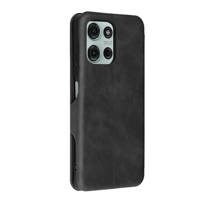 Husa pentru Motorola Moto G75, Techsuit, Safe Wallet Plus, Neagra