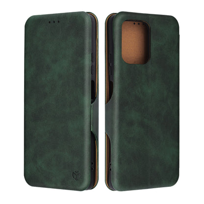 Husa pentru Motorola Moto G75, Techsuit, Safe Wallet Plus, Verde
