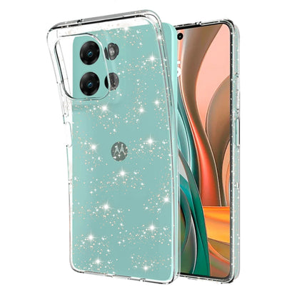 Husa pentru Motorola Moto G75, Techsuit, SparkleSkin, Transparenta