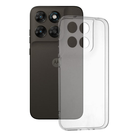 Husa pentru Motorola Moto G77 / G67, Techsuit, Clear, Transparenta