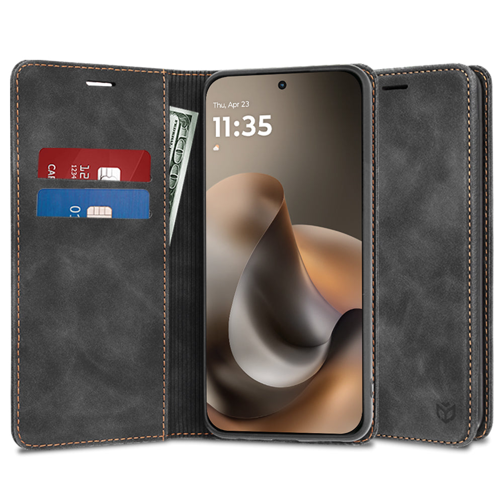 Husa pentru Motorola Moto G77 / G67, Techsuit, Confy, Neagra