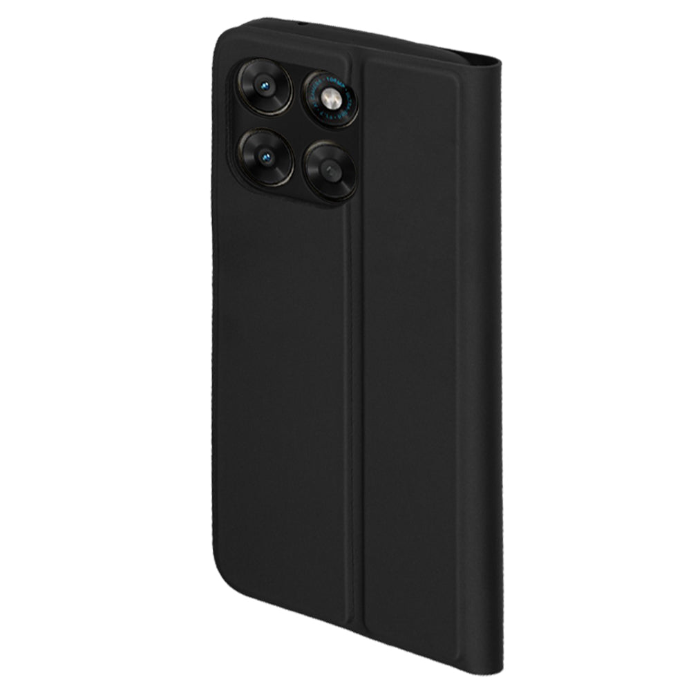 Husa pentru Motorola Moto G77 / G67, Techsuit, Magskin Book, Neagra