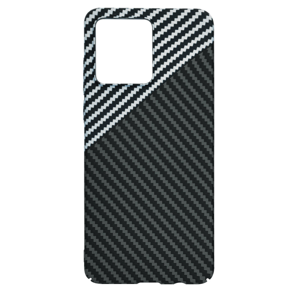 Husa pentru Motorola Moto G84, Techsuit, Carbonite FiberShell, Neagra Gri