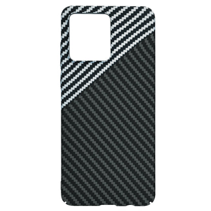 Husa pentru Motorola Moto G84, Techsuit, Carbonite FiberShell, Neagra Gri