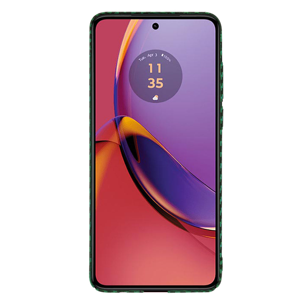 Husa pentru Motorola Moto G84, Techsuit, Carbonite FiberShell, Verde
