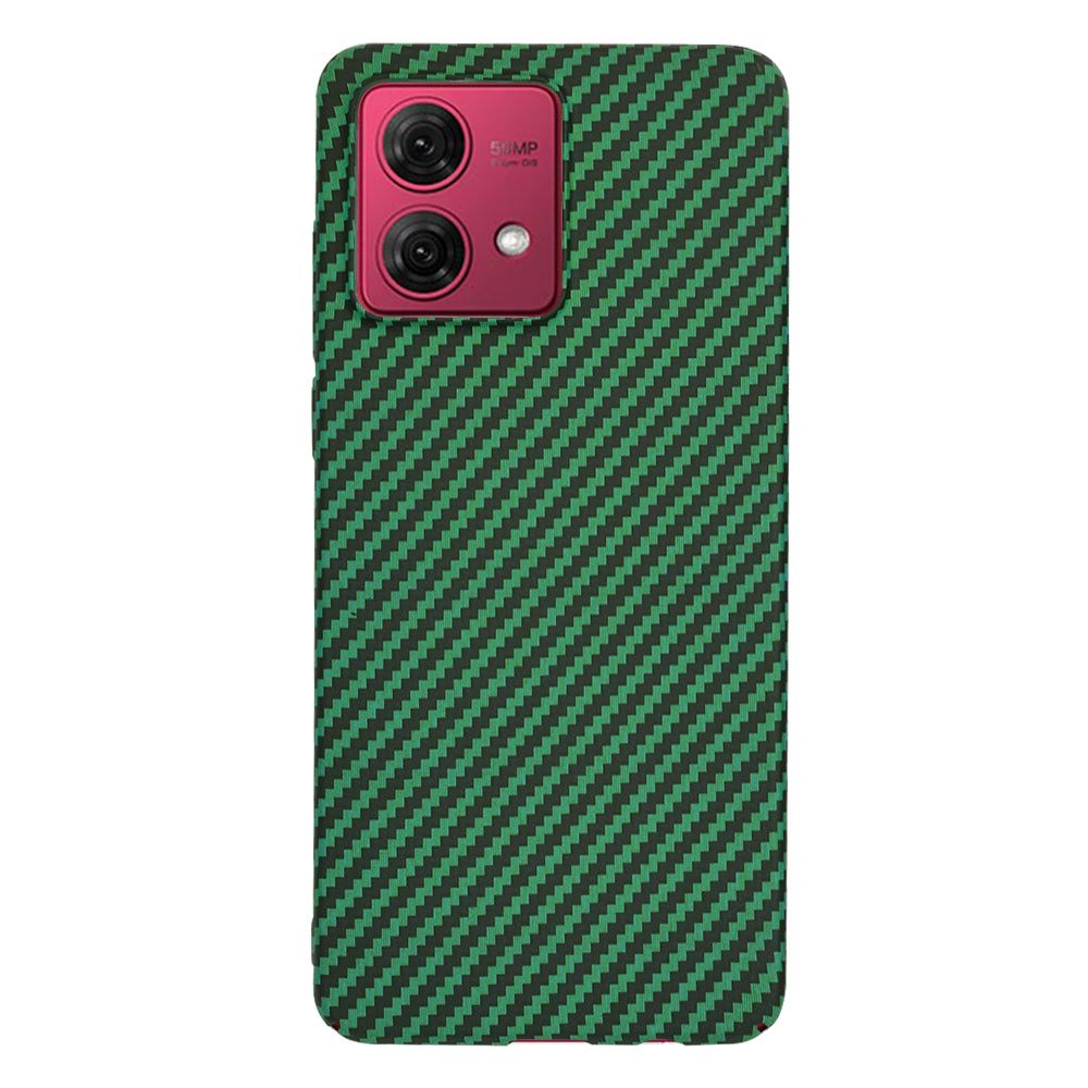 Husa pentru Motorola Moto G84, Techsuit, Carbonite FiberShell, Verde