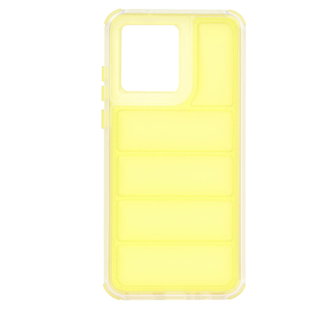 Husa pentru Motorola Moto G84, Techsuit, Wave Shield, Galbena