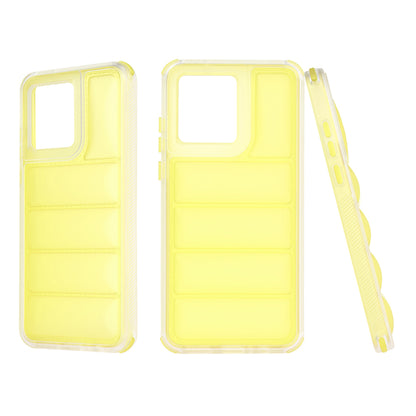 Husa pentru Motorola Moto G84, Techsuit, Wave Shield, Galbena