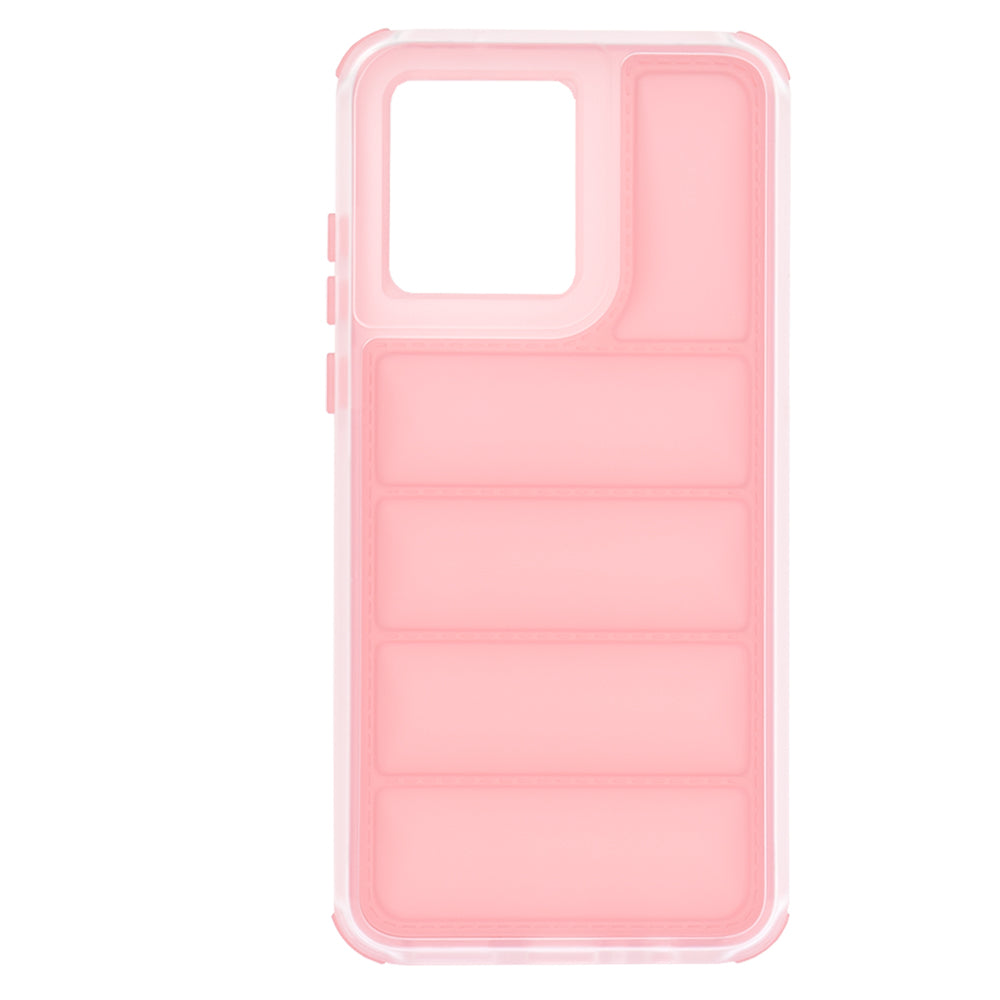 Husa pentru Motorola Moto G84, Techsuit, Wave Shield, Roz