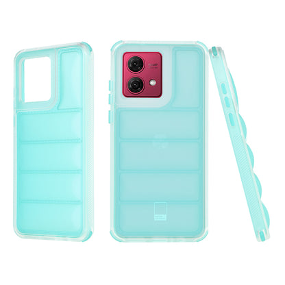 Husa pentru Motorola Moto G84, Techsuit, Wave Shield, Turcoaz