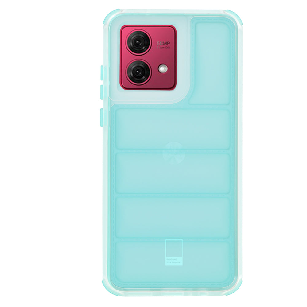Husa pentru Motorola Moto G84, Techsuit, Wave Shield, Turcoaz