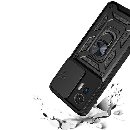 Husa pentru Motorola Moto G85, Techsuit, CamShield, Neagra