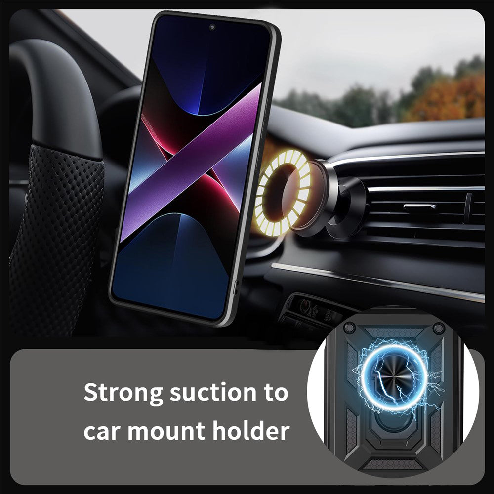 Husa pentru Motorola Moto G86 Power, Techsuit, CamShield, Neagra