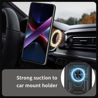 Husa pentru Motorola Moto G86 Power, Techsuit, CamShield, Neagra