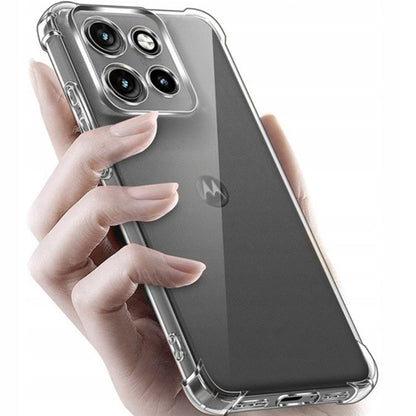 Husa pentru Motorola Moto G86 Power, Techsuit, Shockproof Clear, Transparenta