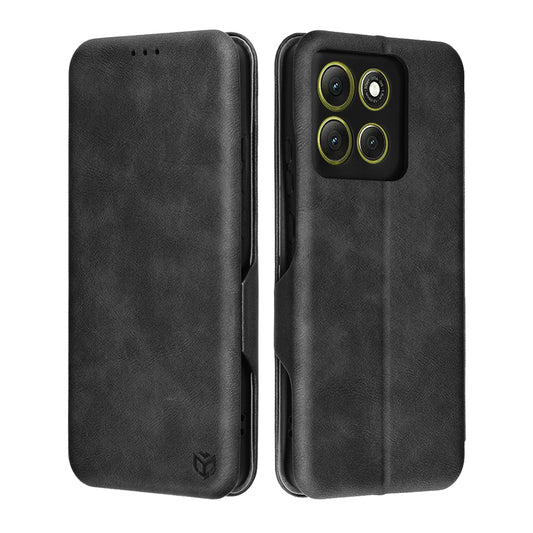 Husa pentru Motorola Moto G86, Techsuit, Safe Wallet Plus, Neagra