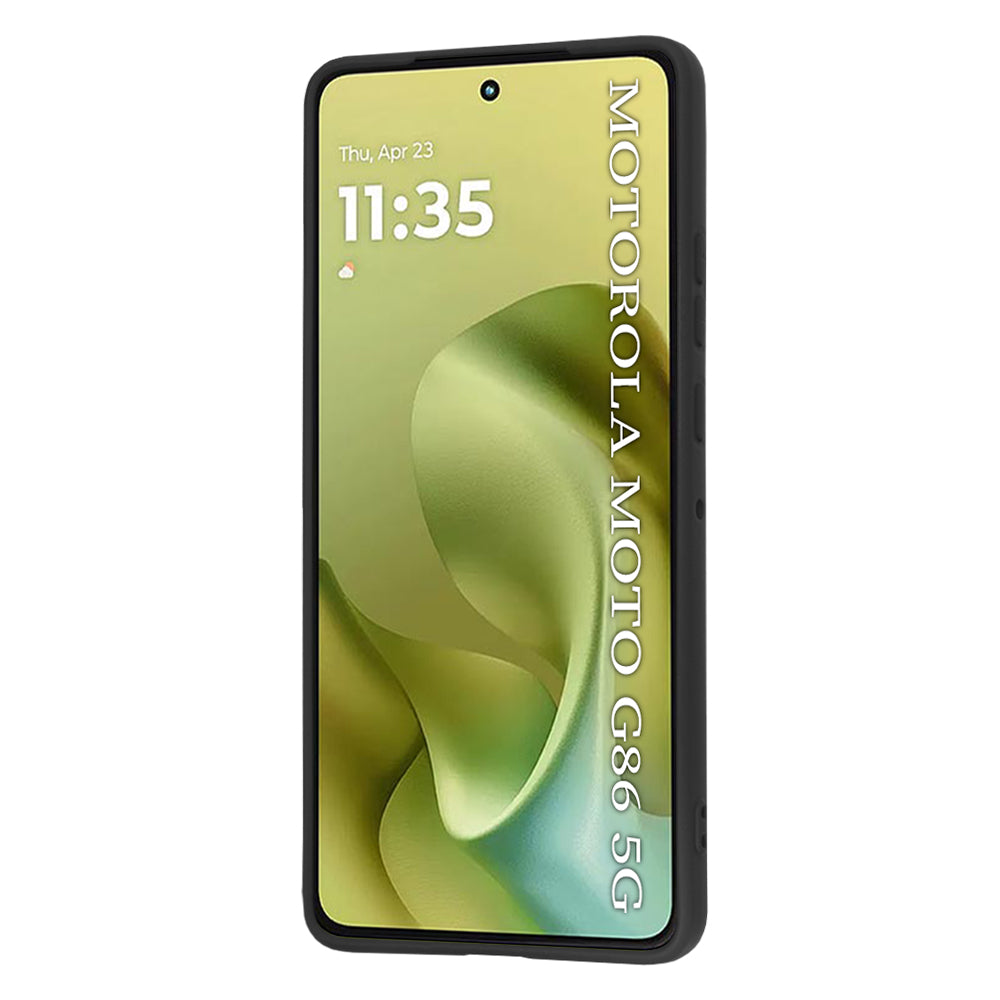 Husa pentru Motorola Moto G86, Techsuit, SoftFlex, Neagra