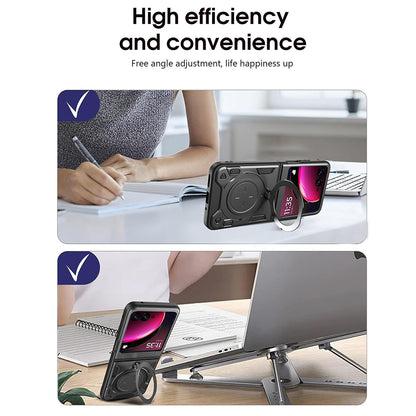 Husa pentru Motorola Razr 60 Ultra, Techsuit, CamGuard Pro, Neagra