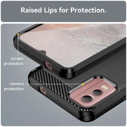 Husa pentru Nokia C32, Techsuit, Carbon, Neagra