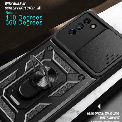Husa pentru Nokia G21 / G11, Techsuit, CamShield, Neagra