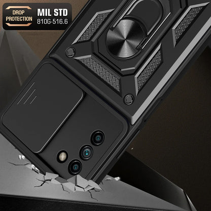 Husa pentru Nokia G21 / G11, Techsuit, CamShield, Neagra