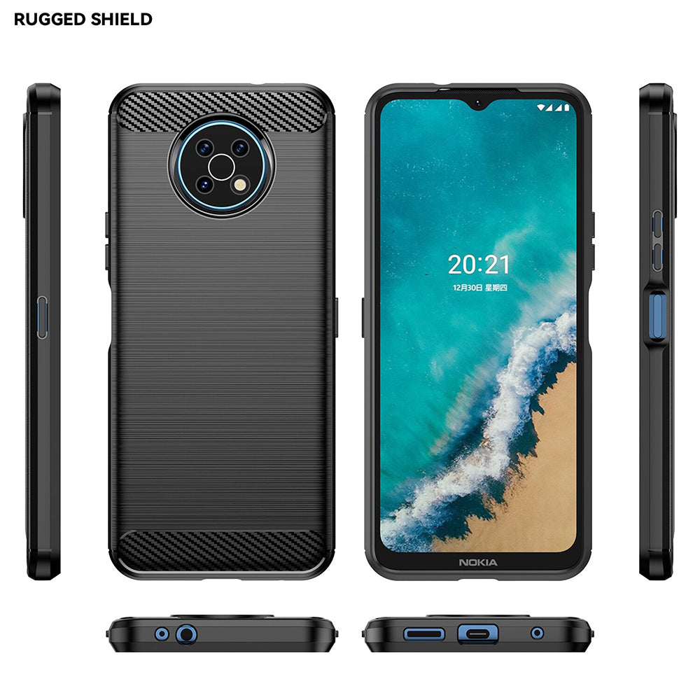 Husa pentru Nokia G50, Techsuit, Carbon, Neagra