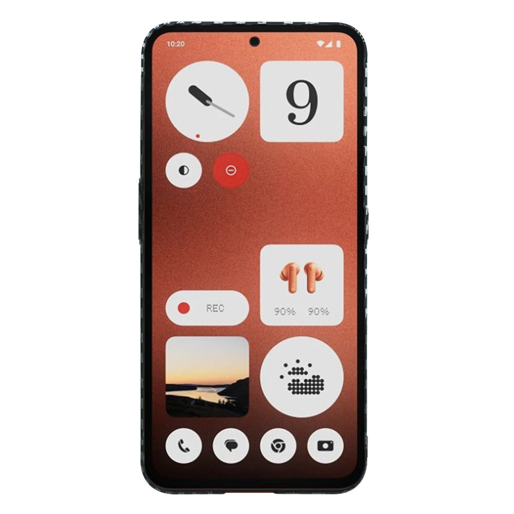 Husa pentru Nothing CMF Phone 1, Techsuit, Carbonite FiberShell, Neagra Gri