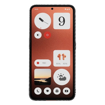 Husa pentru Nothing CMF Phone 1, Techsuit, Carbonite FiberShell, Neagra