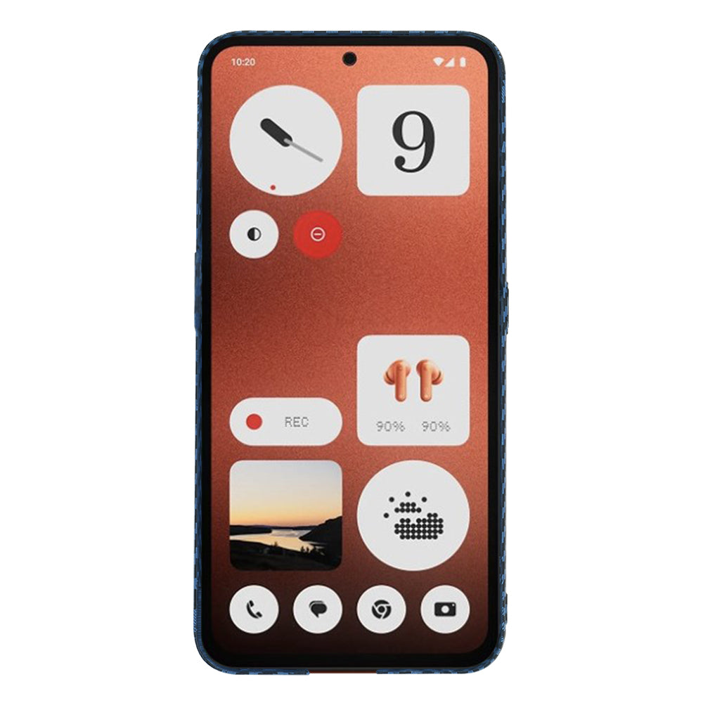 Husa pentru Nothing CMF Phone 1, Techsuit, Carbonite FiberShell, Turcoaz