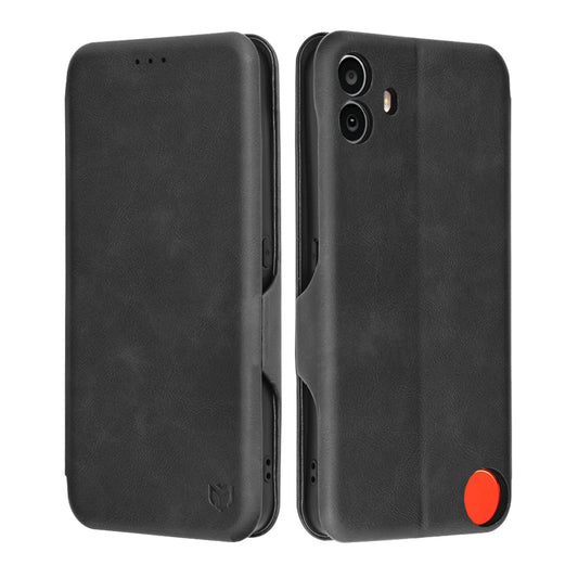 Husa pentru Nothing CMF Phone 1, Techsuit, Safe Wallet Plus, Neagra