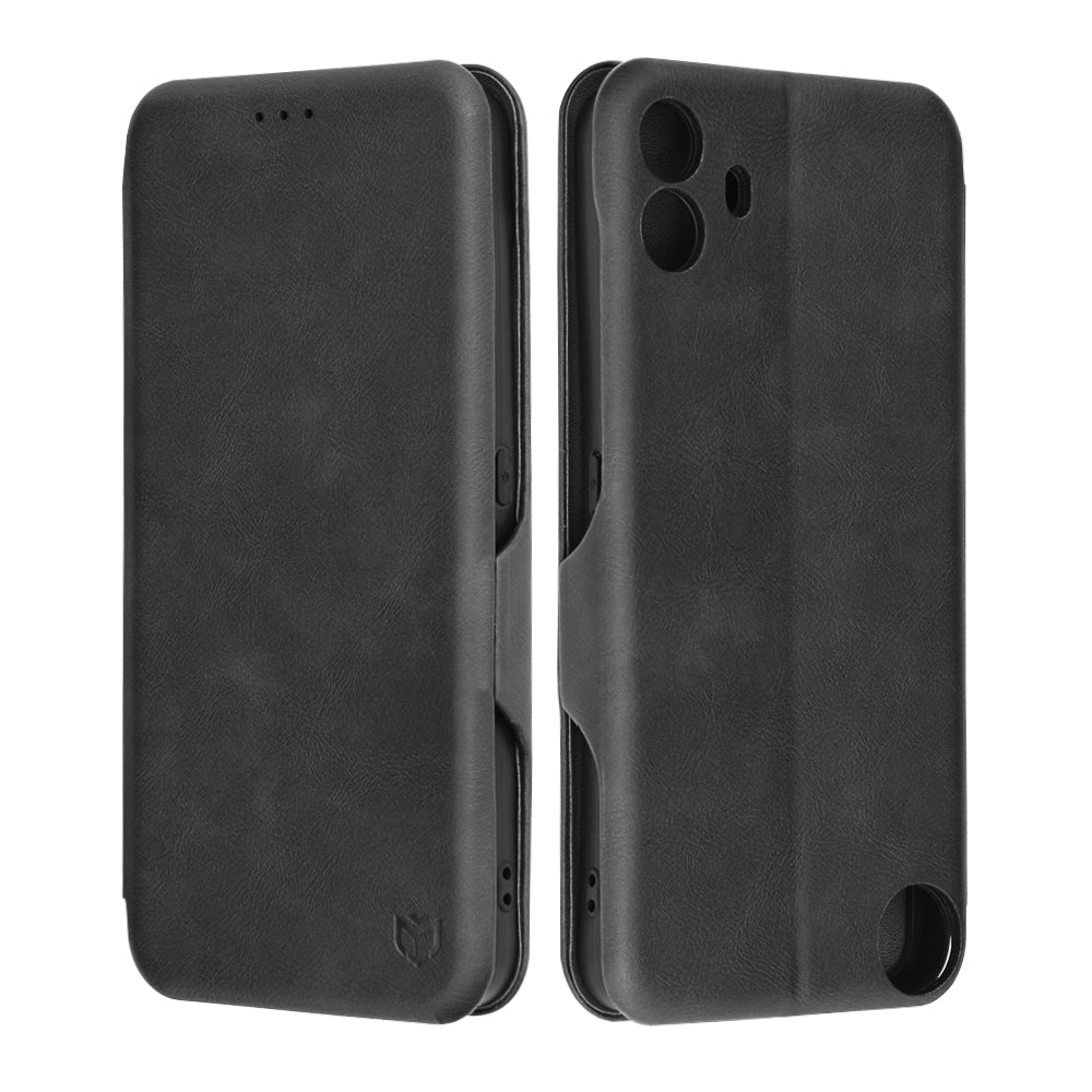 Husa pentru Nothing CMF Phone 1, Techsuit, Safe Wallet Plus, Neagra