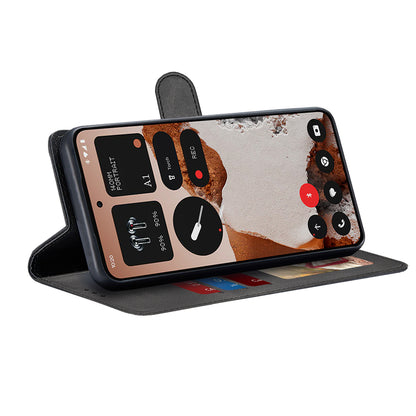 Husa pentru Nothing CMF Phone 2 Pro, Techsuit, Diary Book, Neagra