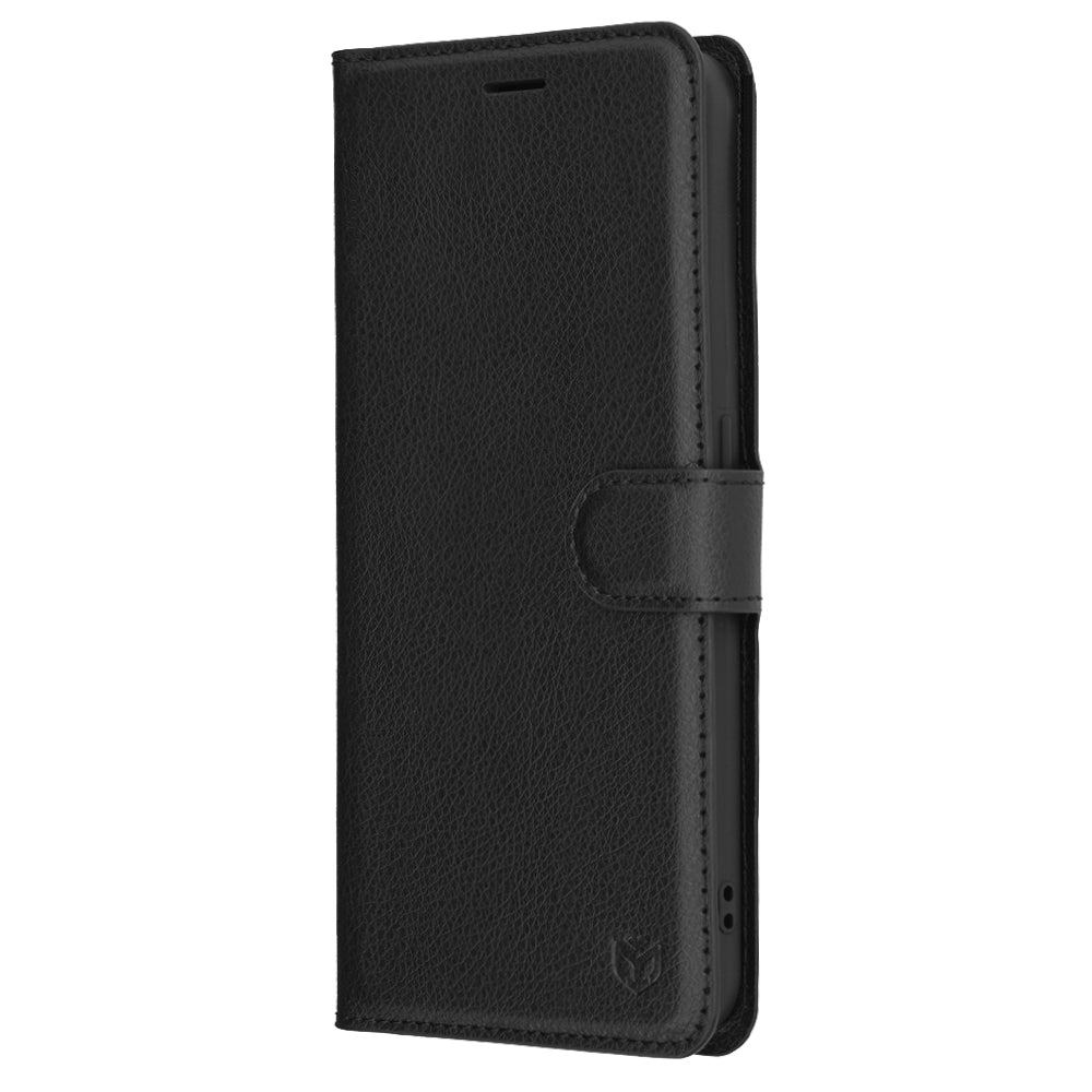 Husa pentru Nothing CMF Phone 2 Pro, Techsuit, Leather Folio, Neagra