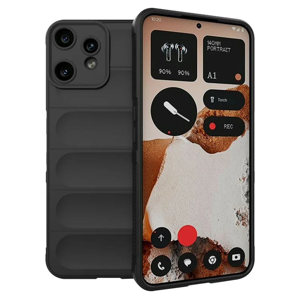 Husa pentru Nothing CMF Phone 2 Pro, Techsuit, Magic Shield, Neagra
