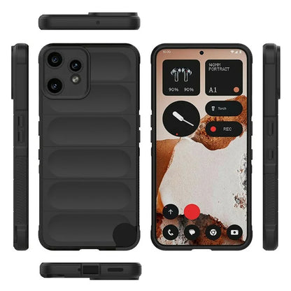 Husa pentru Nothing CMF Phone 2 Pro, Techsuit, Magic Shield, Neagra