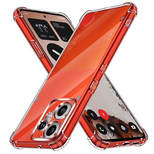 Husa pentru Nothing CMF Phone 2 Pro, Techsuit, Shockproof Clear, Transparenta